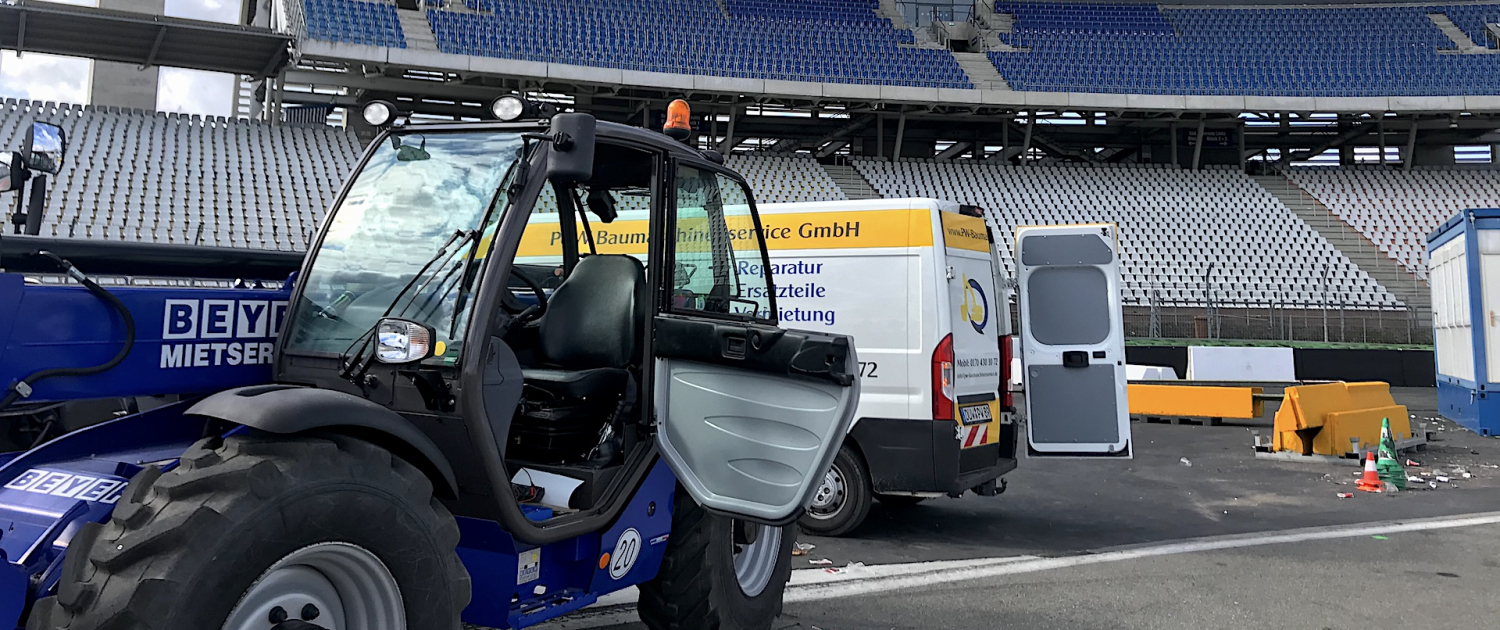 Manitou Hebebühnen und Baumaschinen